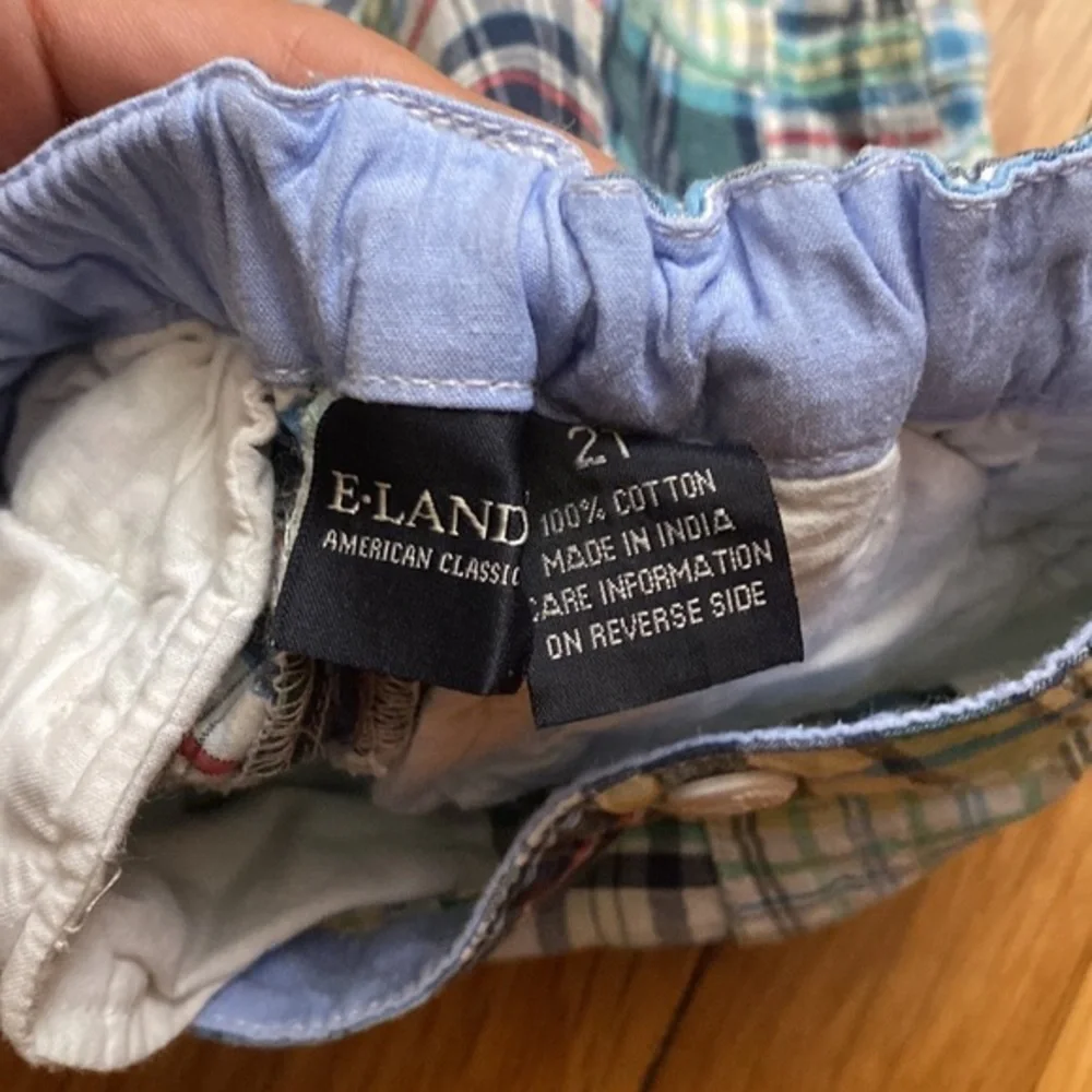 E. Land 100% cotton